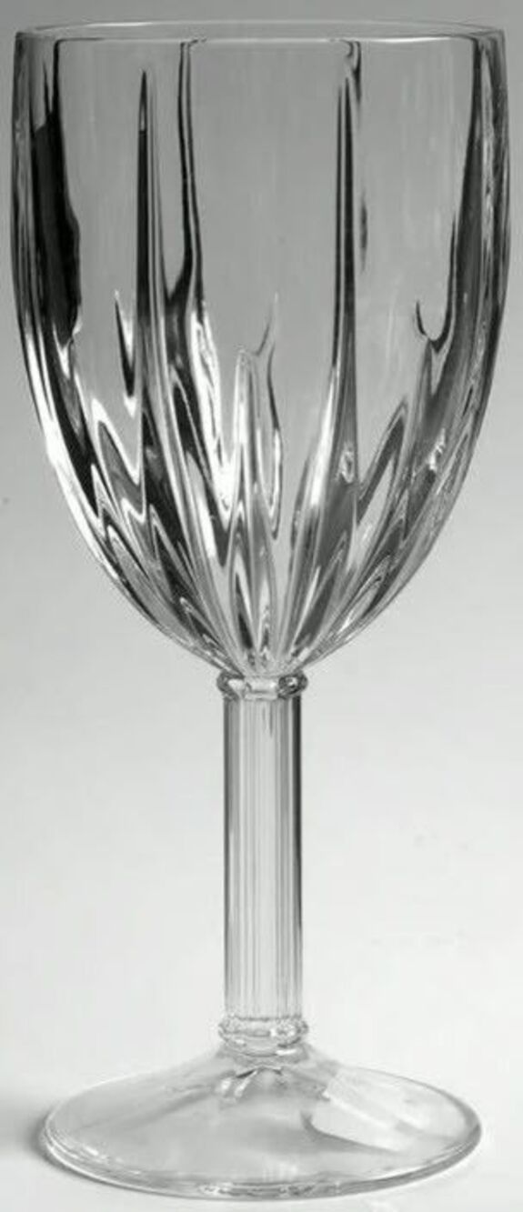 WATERFORD Crystal Sonesta Water Iced Tea Glasses Wine Goblets 10 oz Set Of 6 NEW